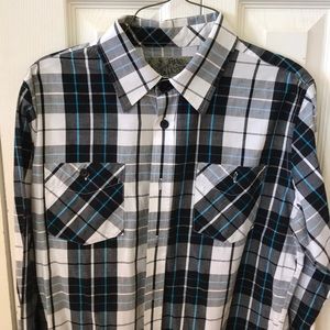 Men’s Plaid Shirt M